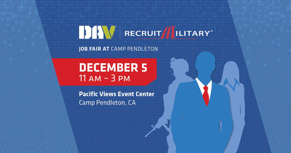 DAV | RecruitMilitary Job Fair at Camp Pendleton