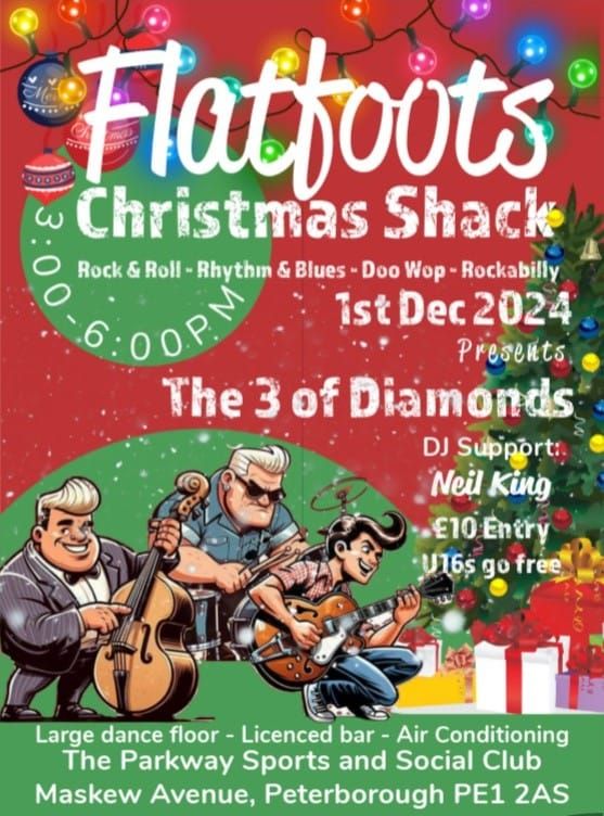 Flatfoots Rhythm Shack - The 3 of Diamonds + DJ Neil King