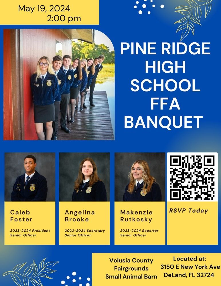 Pine Ridge FFA Banquet