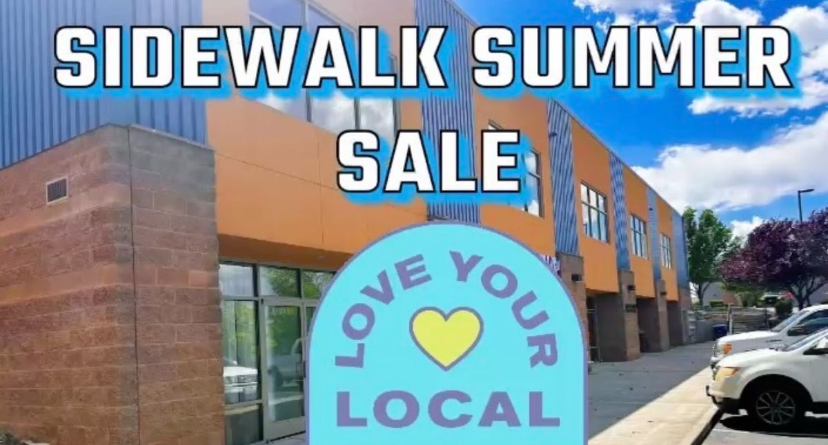 Summer Side Walk Sale