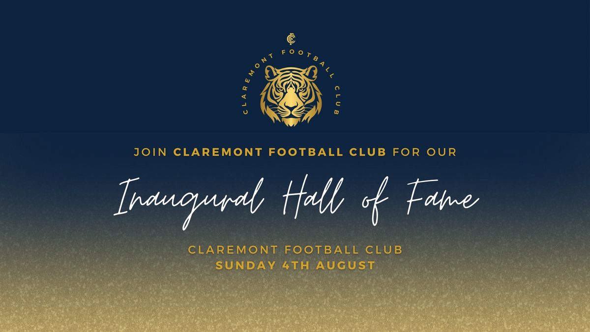 CFC Inaugural Hall of Fame Induction Ceremony