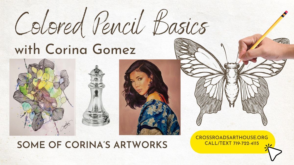 Colored Pencil Basics with Corina Gomez