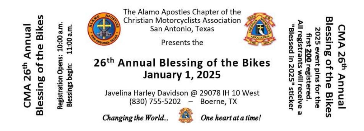 26th Annual Blessing of the Bikes