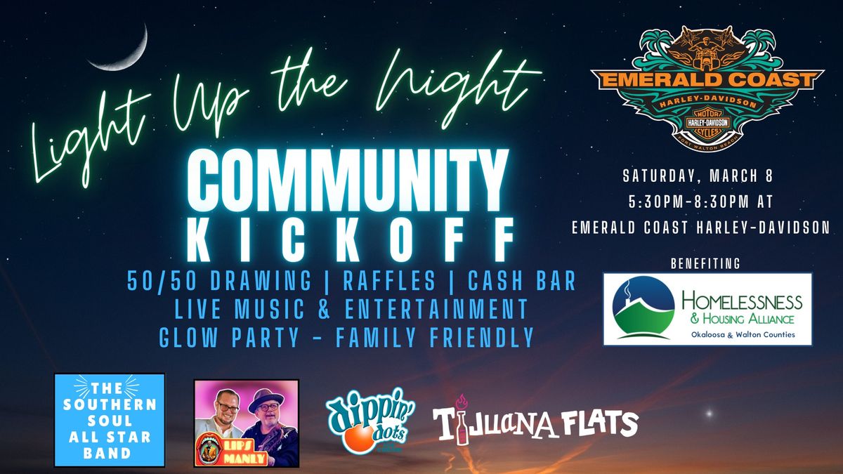 Light Up The Night: CommUNITY Kickoff Benefiting HHA 