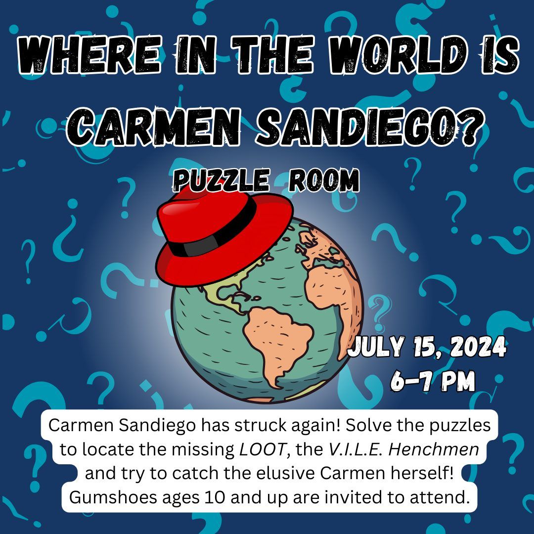 Where in the World is Carmen Sandiego - Puzzle Room