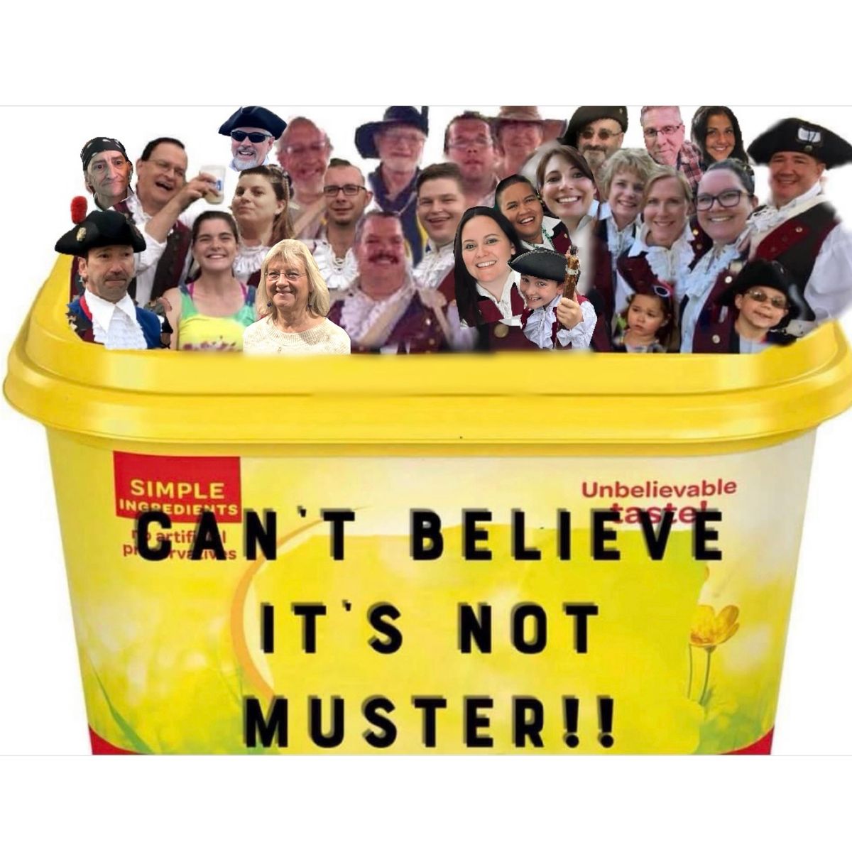 "I Can't Believe It's Not Muster!" Jam 2024