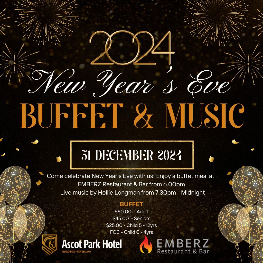 New Year's Eve Buffet & Live Music