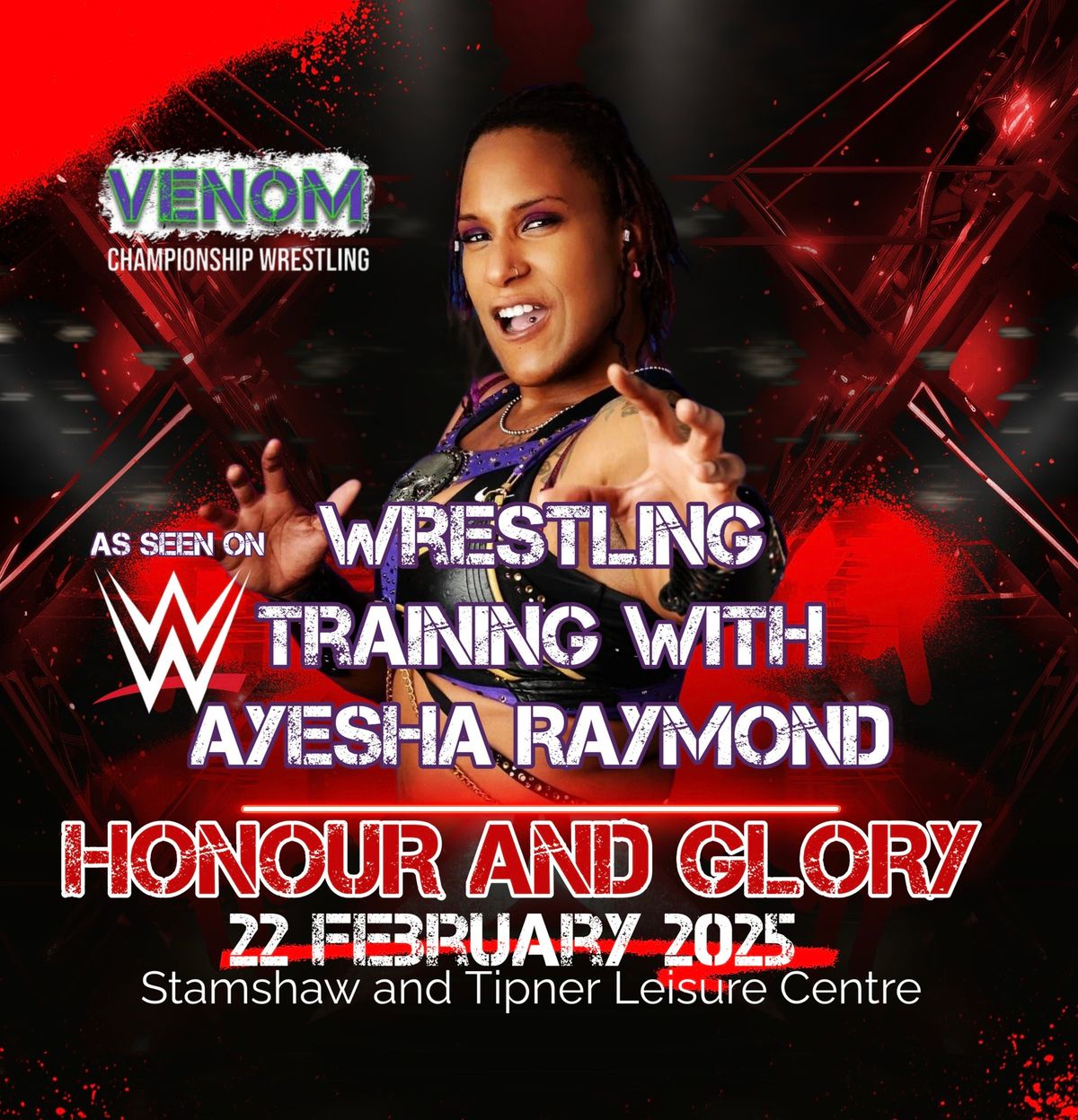 Wrestling Training With Ayesha Raymond