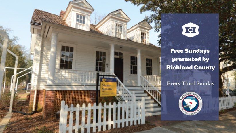 Free Sundays Presented by Richland County |  Mann-Simons Site