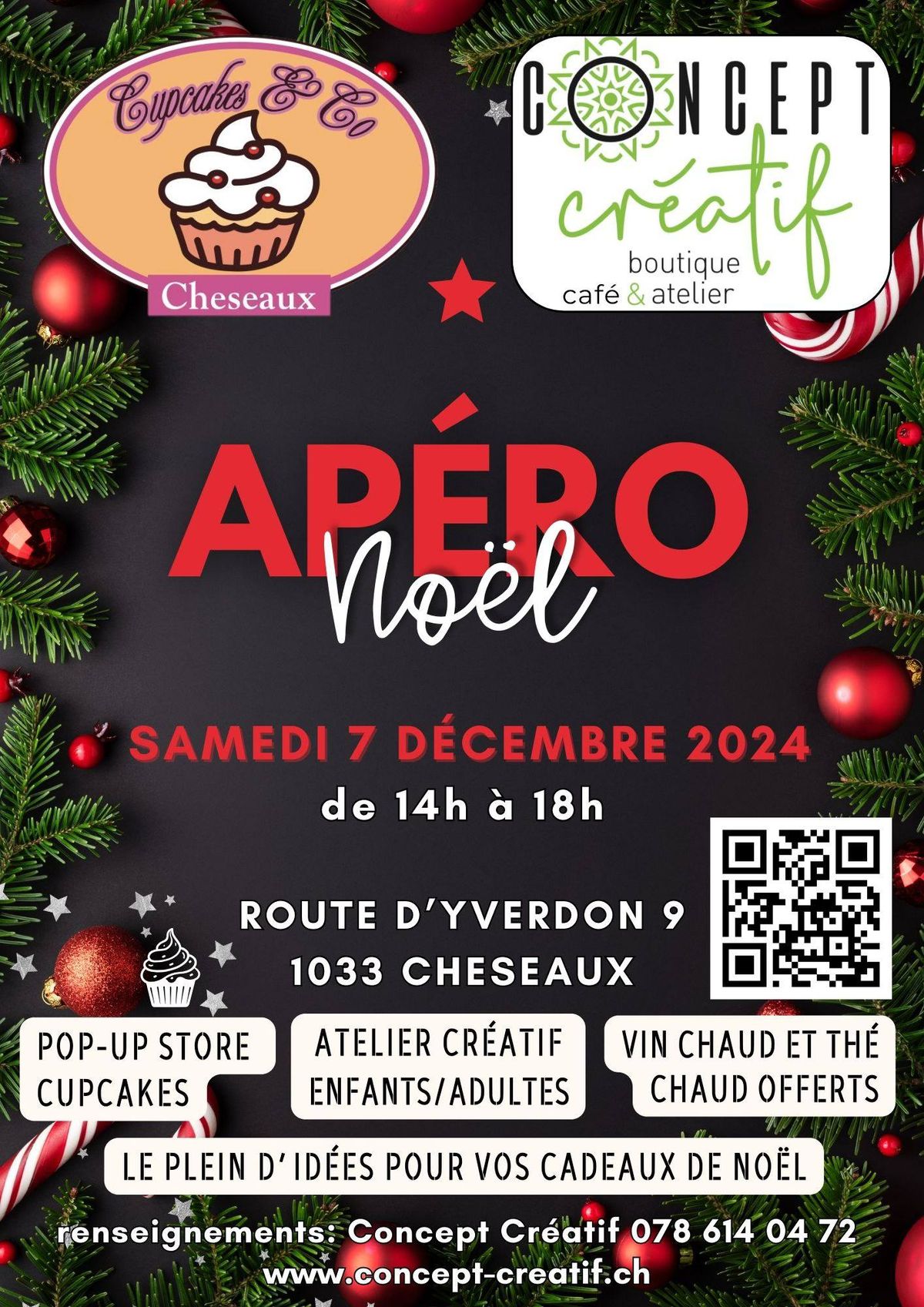 Ap\u00e9ro & Portes-ouvertes & Cupcakes Pop-up Store 