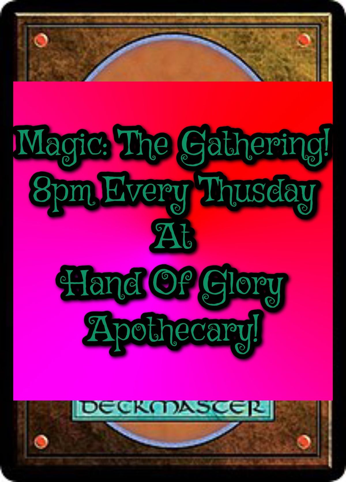 MAGIC THE GATHERING AFTER DARK!