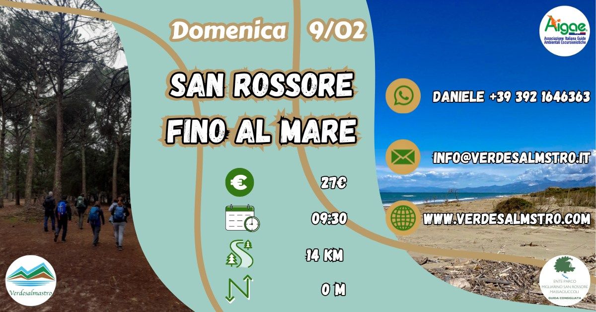 San Rossore fino al mare!