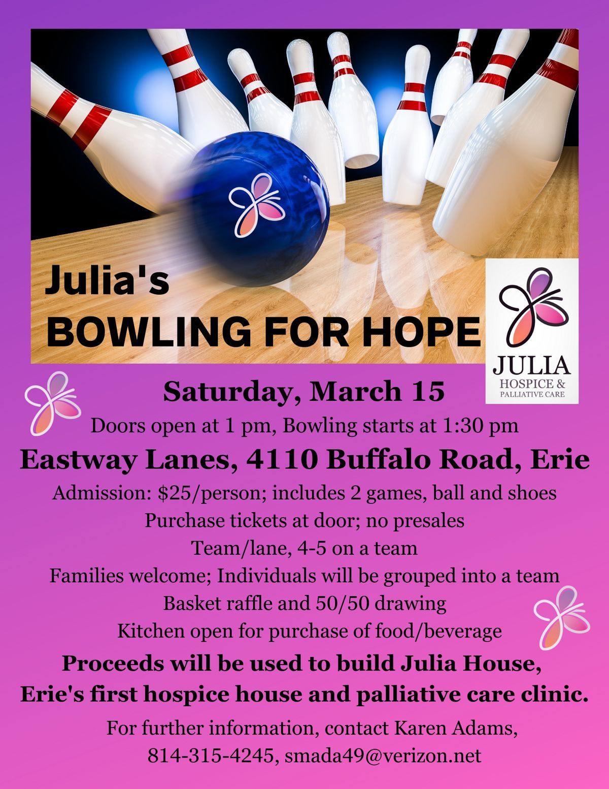 Julia's Bowling for Hope