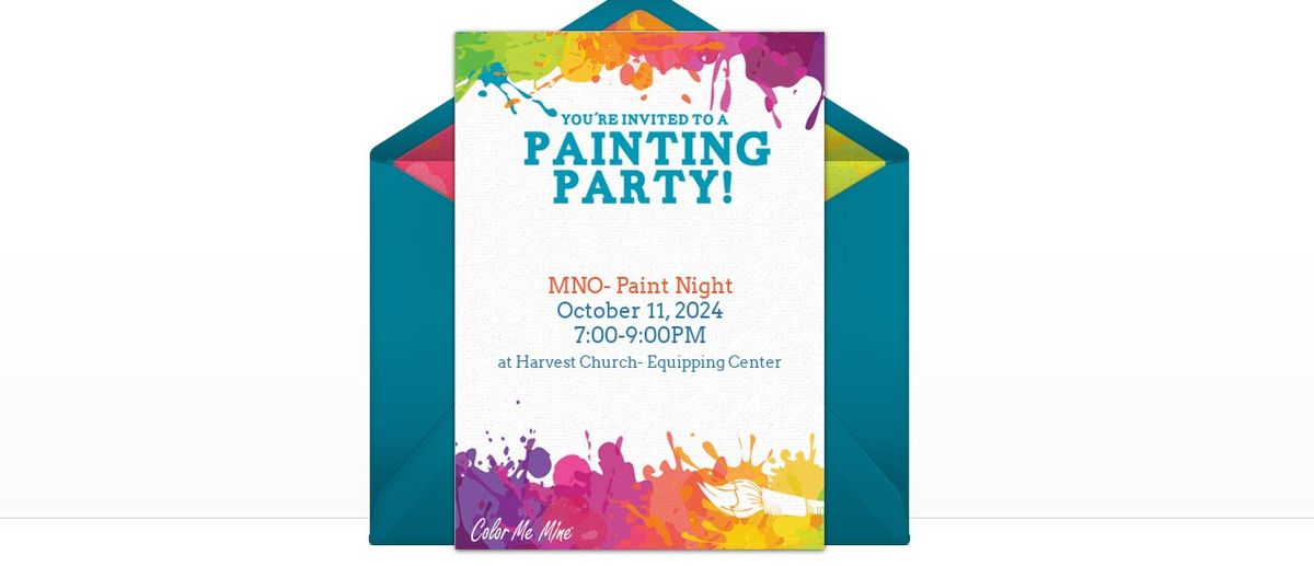 Moms Night Out- Harvest Mom Co. Paint Night