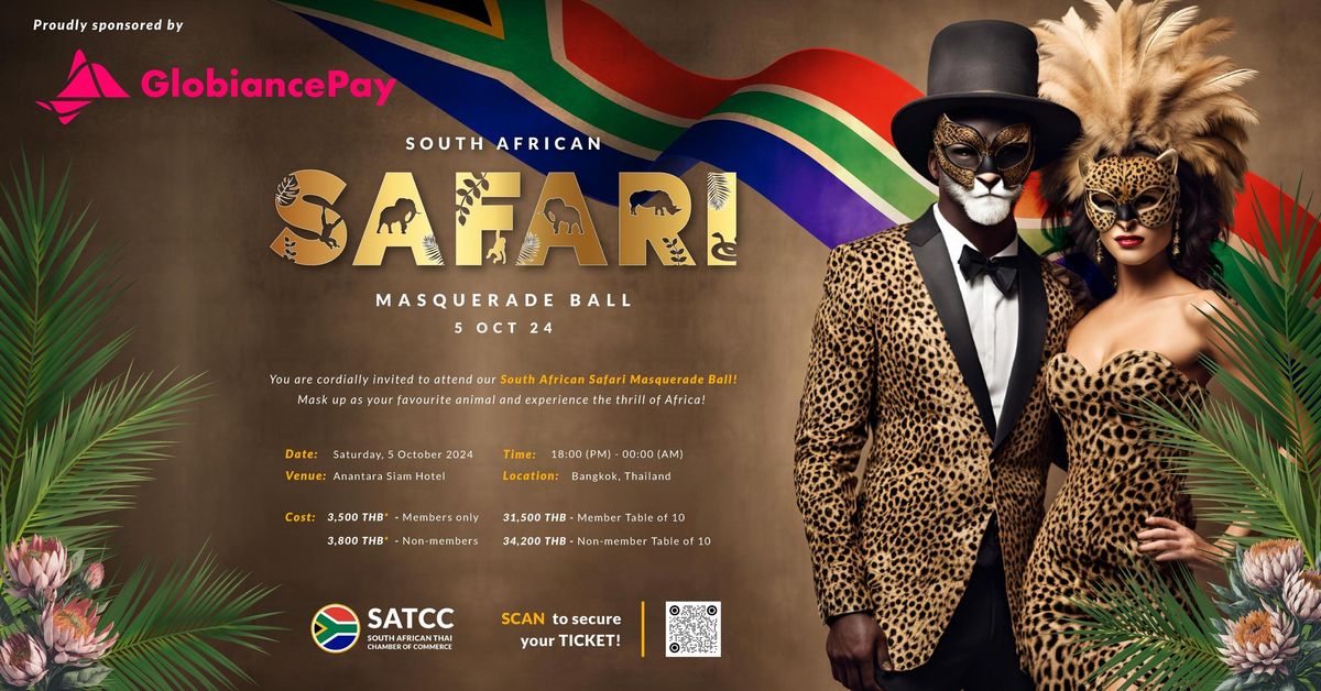 South African SAFARI Masquerade Ball