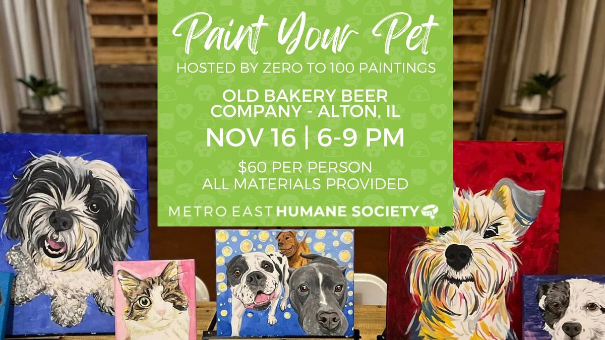 Paint Your Pet Night