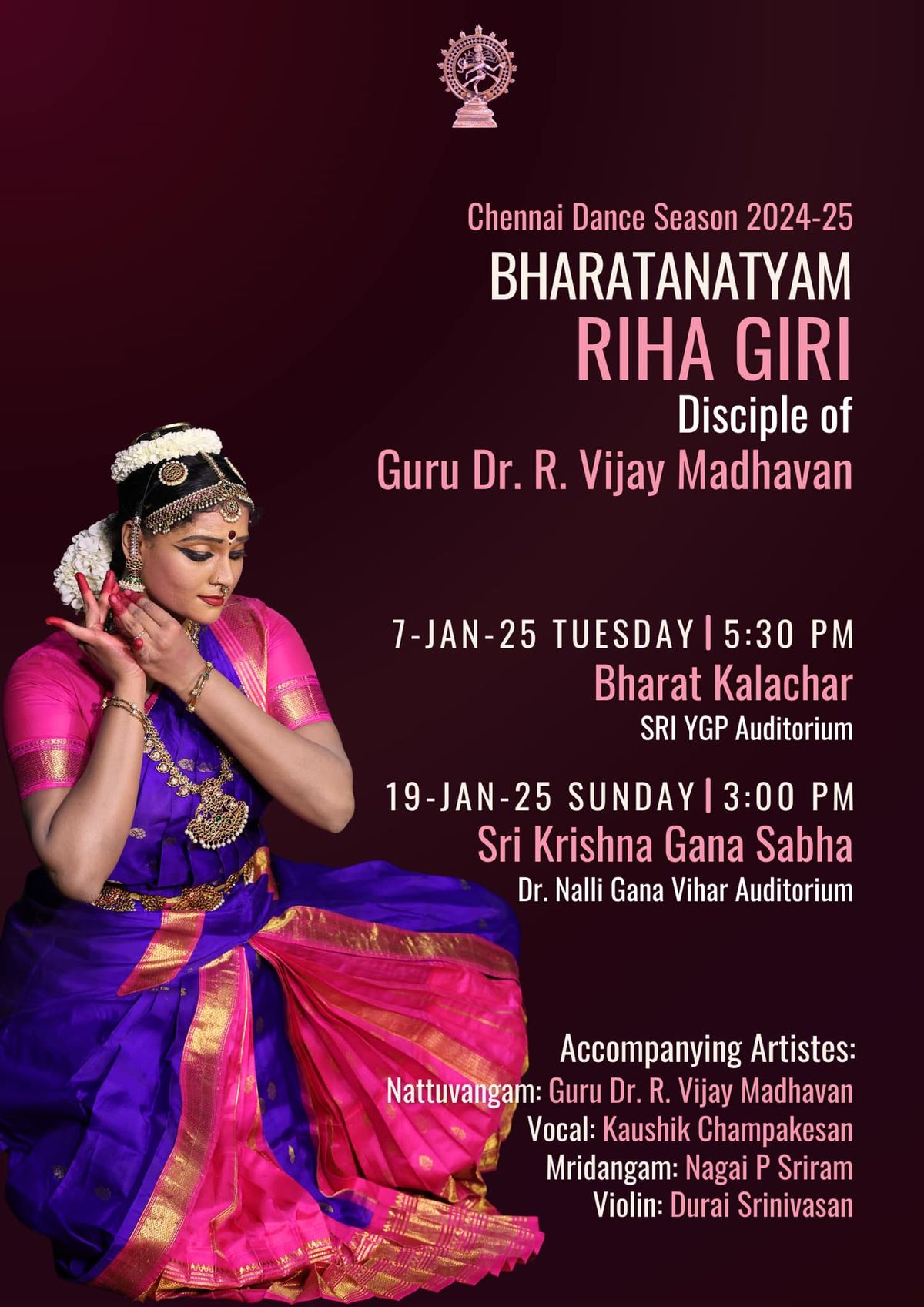 Bharatanatyam by Riha Giri