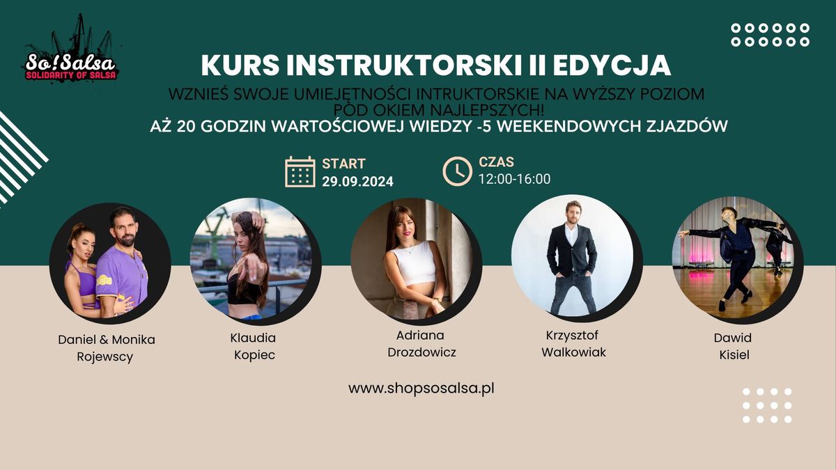 Kurs Instruktora Ta\u0144ca w Gda\u0144sku - druga edycja! START WRZESIE\u0143!