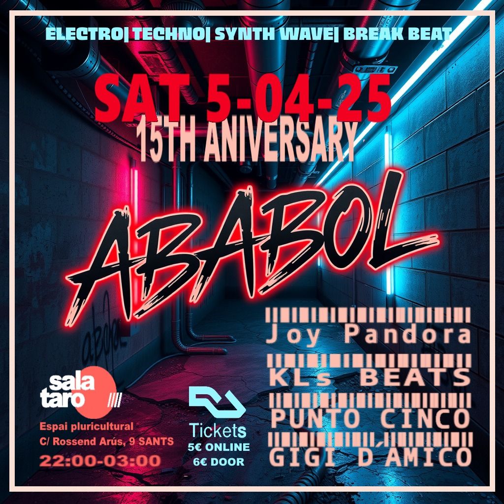 Ababol Party 15th Aniversary