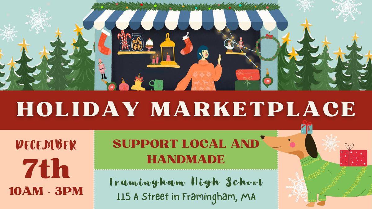 Holiday Marketplace at Framingham High School