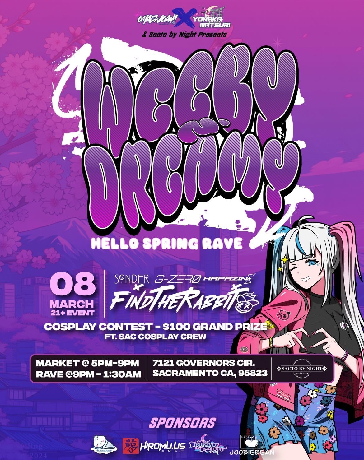 WEEBY N\u2019 DREAMY Anime Market + Rave