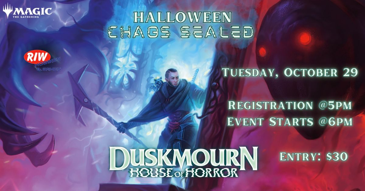 Magic Duskmourn Halloween Chaos Sealed