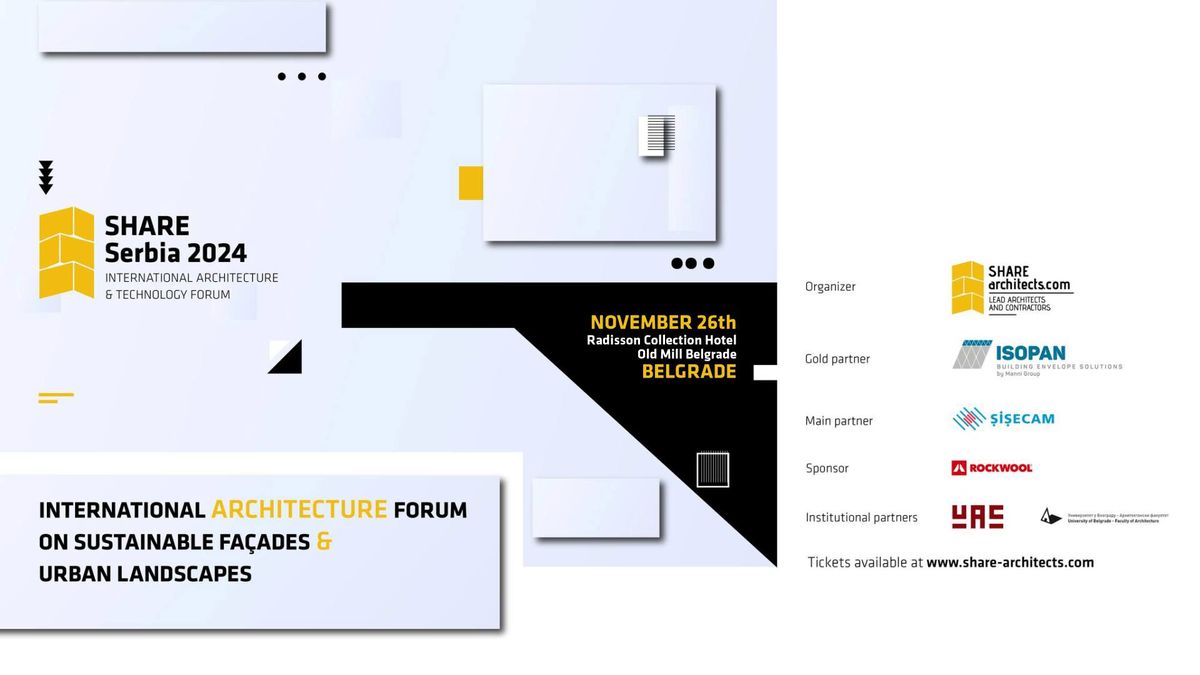 SHARE Serbia 2024 - International Architecture Forum