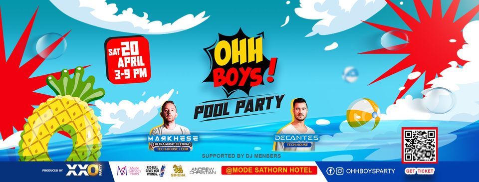 OHH BOYS Pool Party | April 2024