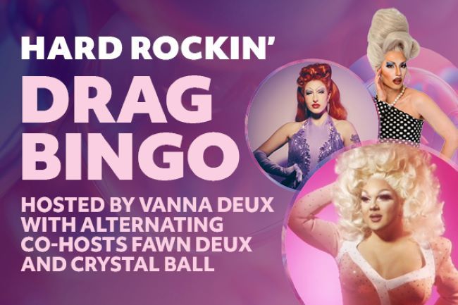 Hard Rockin' Drag Bingo