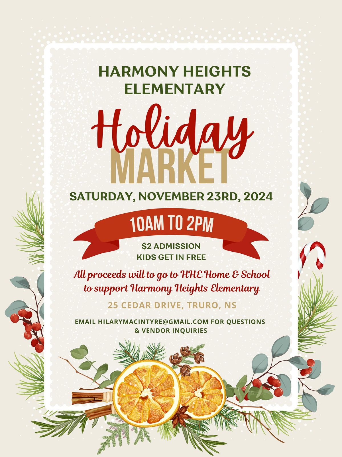 Harmony Heights Elementary Holiday Market