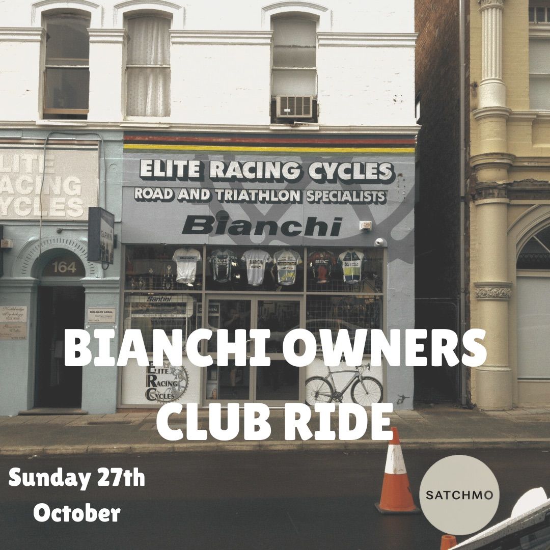 The Bianchi Owners Club Ride