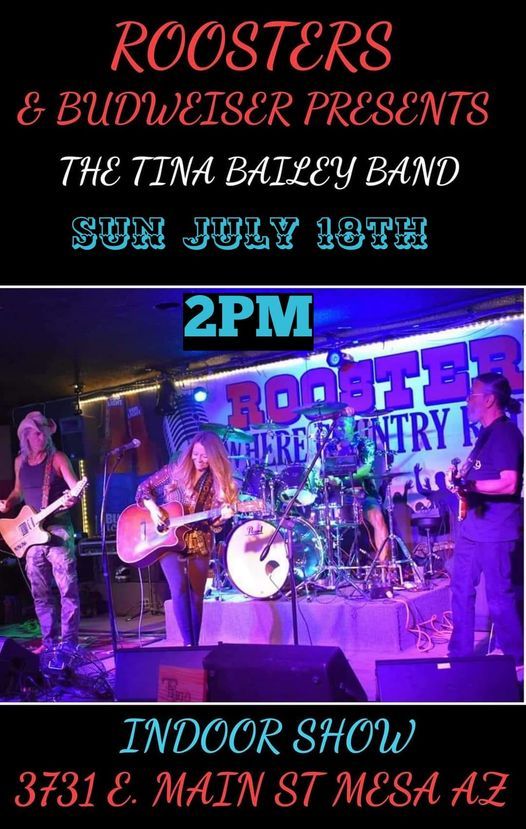 TINA BAILEY BAND SUN FUNDAY @ ROOSTERS