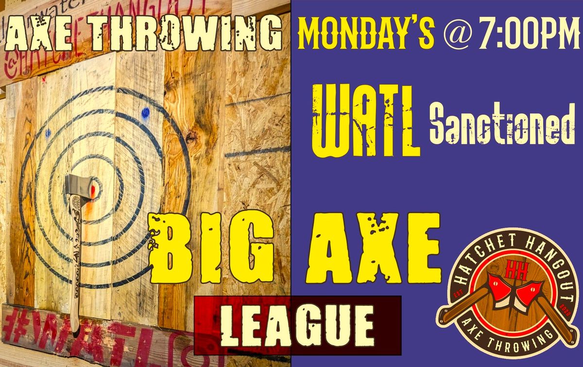 WATL 2024 SEASON 4 BIG AXE LEAGUE - Axe Throwing St Pete