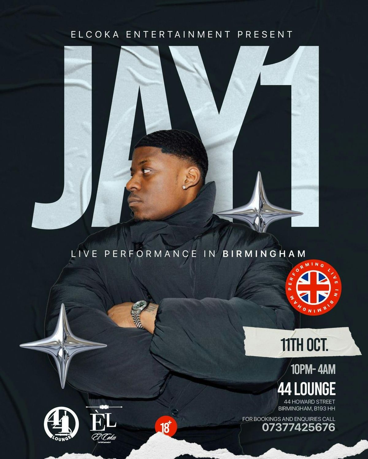 Elcoka ent | JAY 1 Live performance 