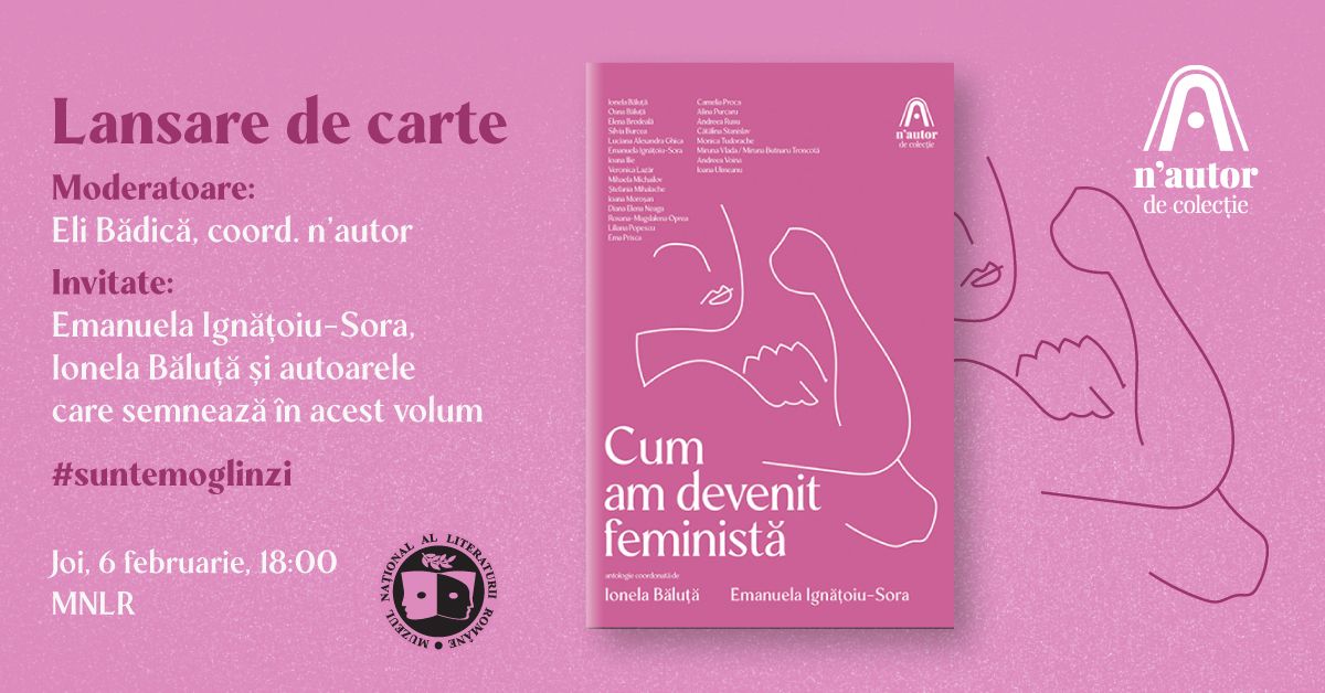 Lansare de carte - Cum am devenit feminist\u0103