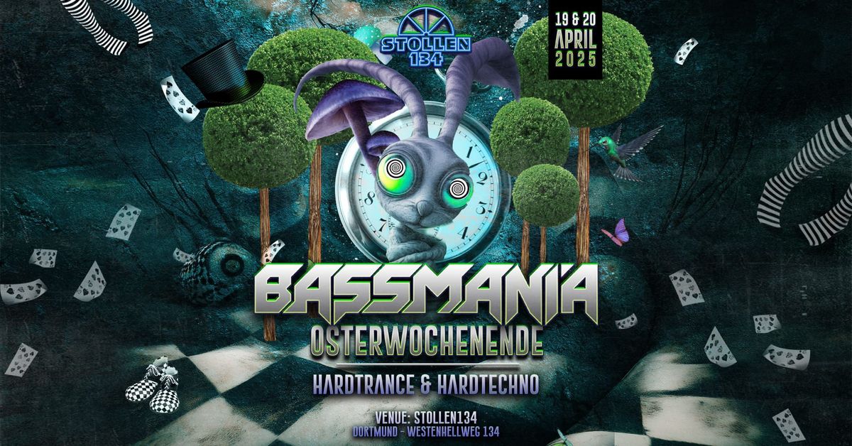 19&20.4.25: Bassmania Osterwochenende Dortmund