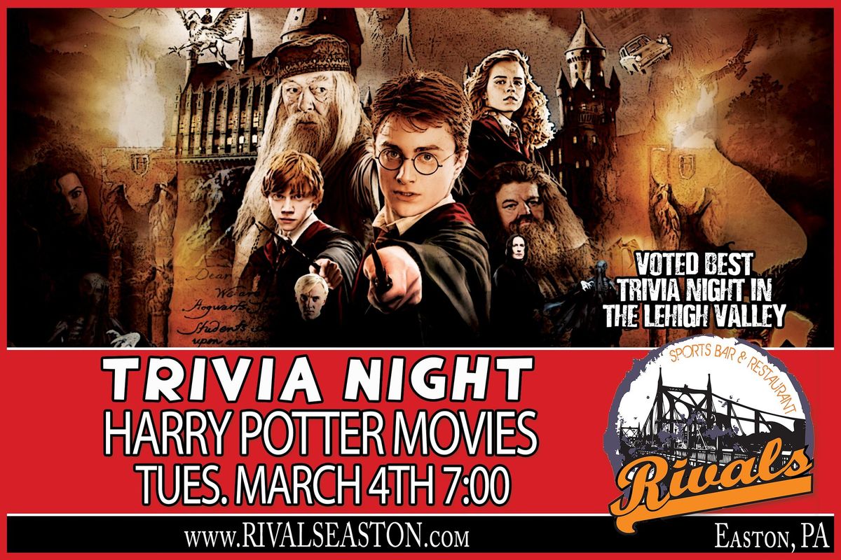 Trivia Night: Harry Potter Movies