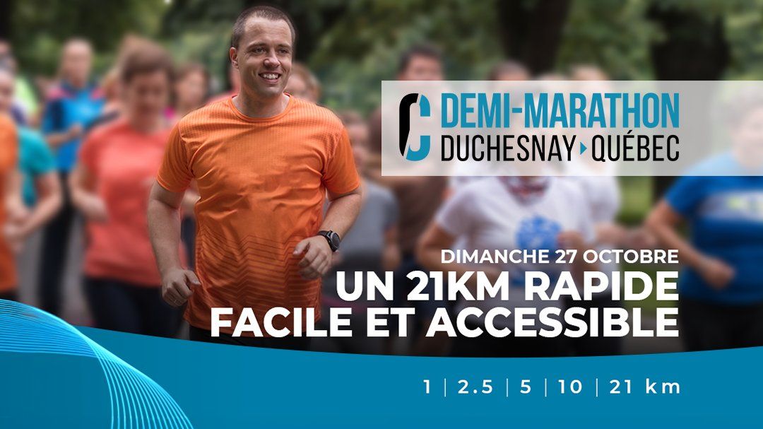 Demi-marathon Duchesnay-Qu\u00e9bec