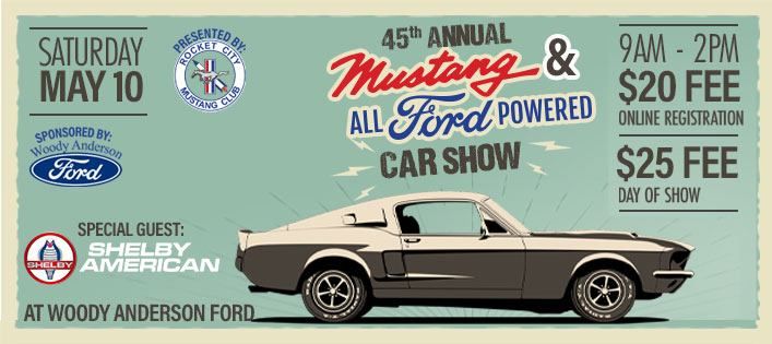 45th Annual Mustang & All Ford Powered Car Show