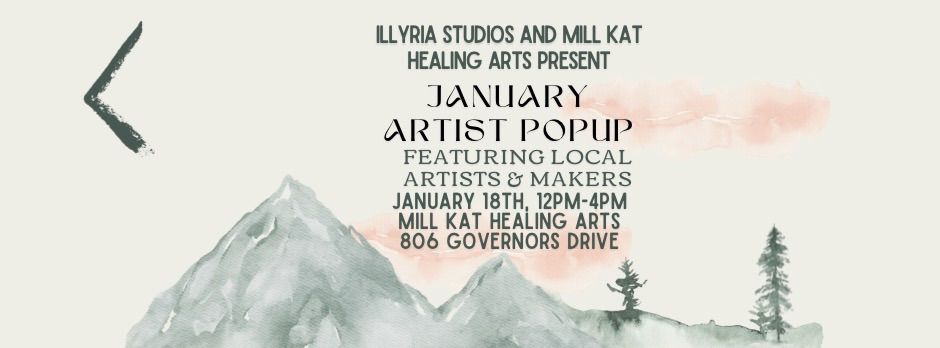 Illyria\u2019s January Artist Popup