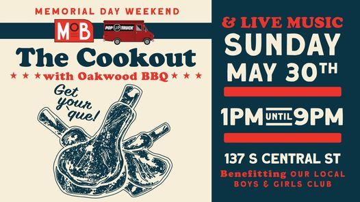 The Cookout at MOB with Oakwood BBQ
