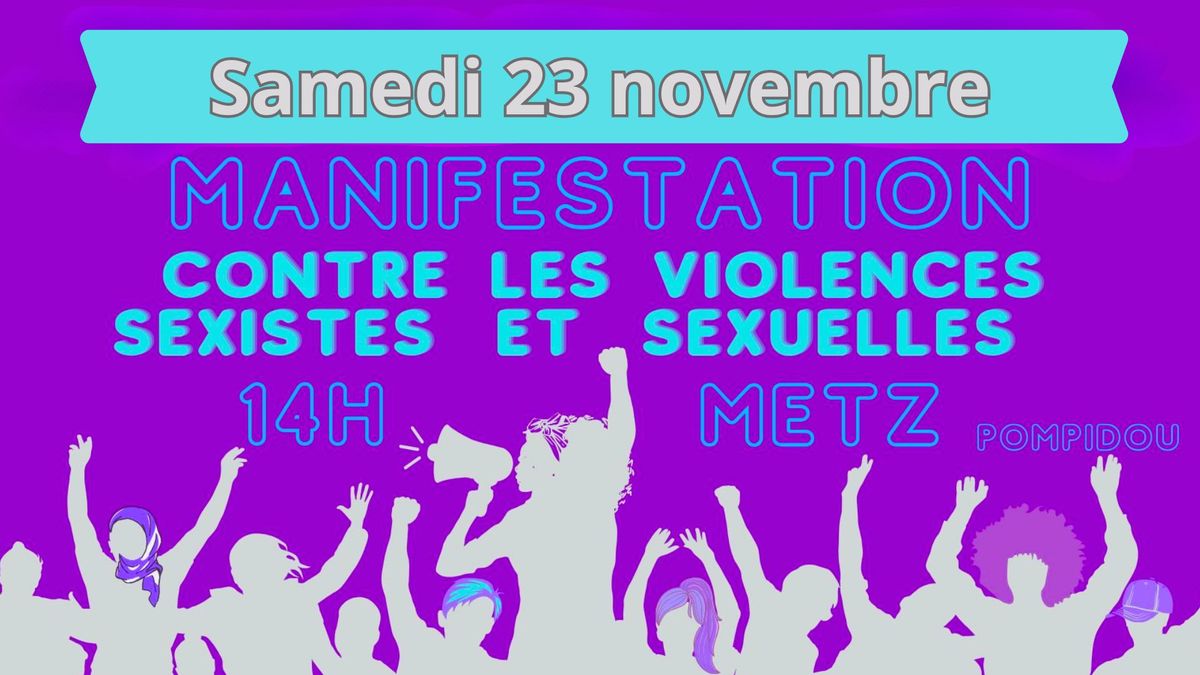 Manifestation unitaire contre les violences sexistes et sexuelles