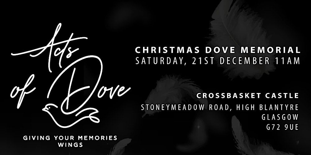 Christmas Dove Memorial