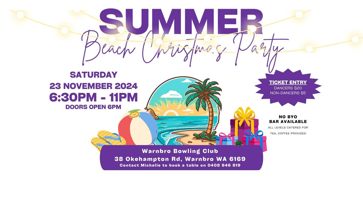 MMLD Early Summer Beach Christmas Social