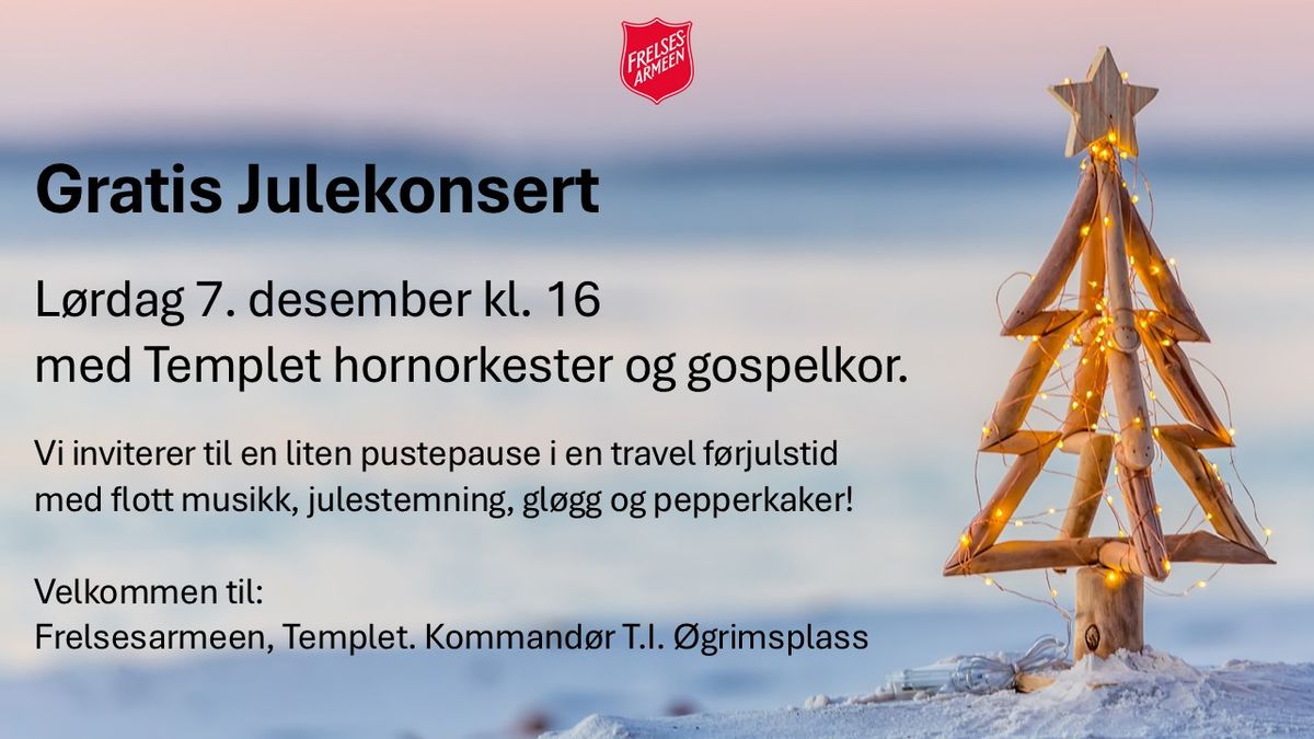 Templets JULEKONSERT\u2728