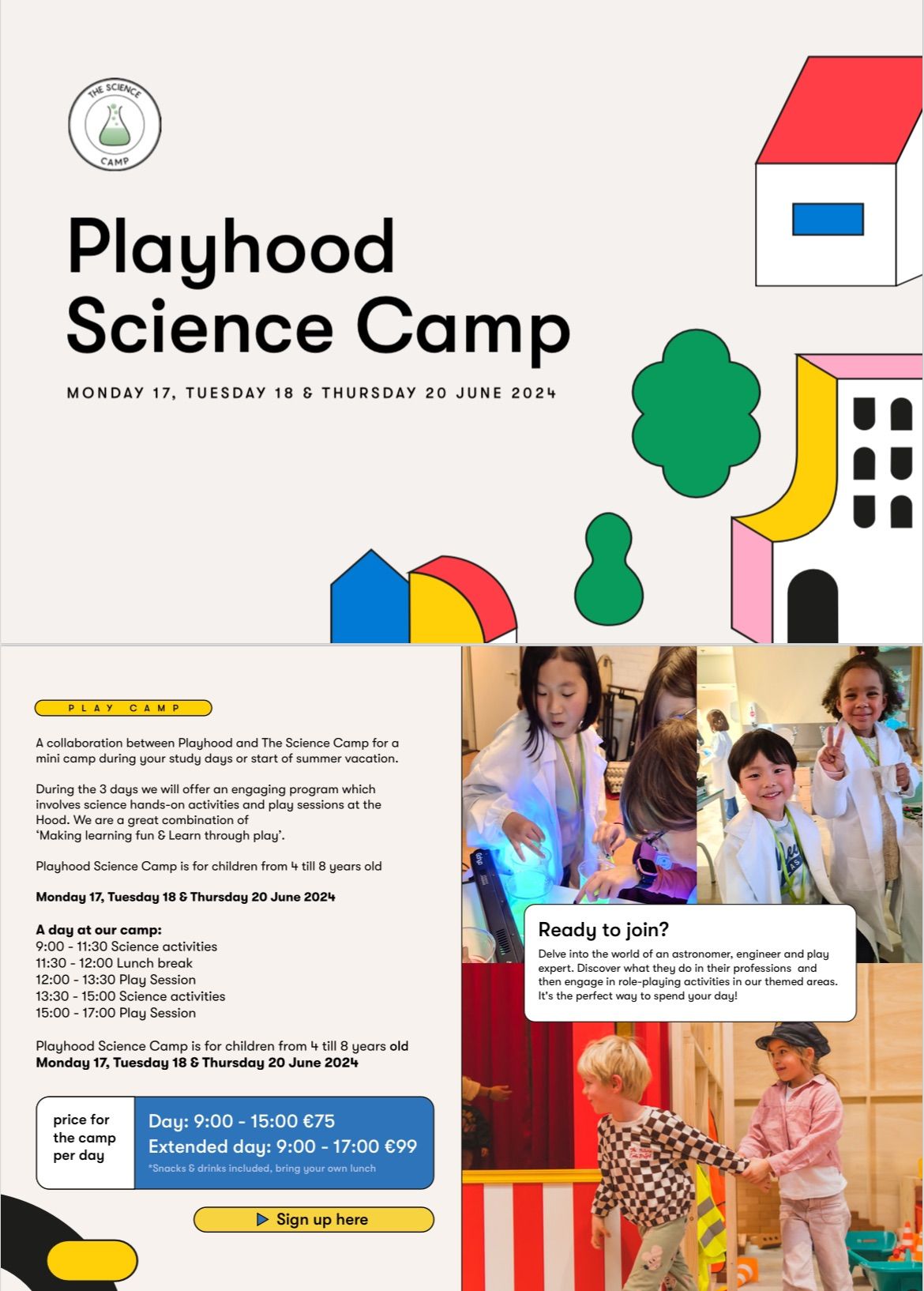 Playhood Science Camp