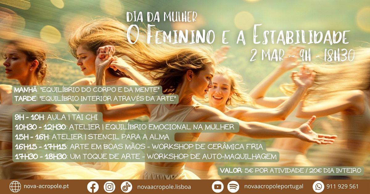 Dia da Mulher - O Feminino e a Estabilidade