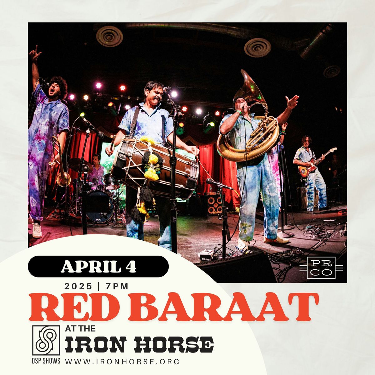 Red Baraat at The Iron Horse, Northampton, MA