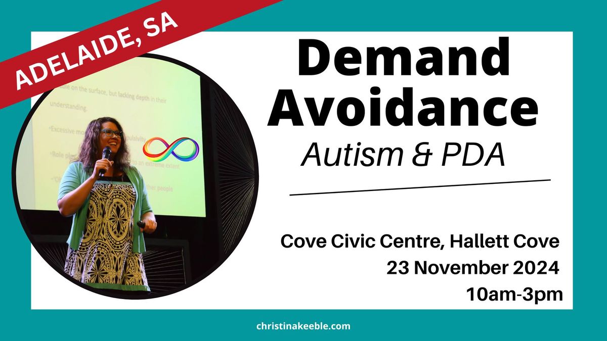 Adelaide - Demand Avoidance: Autism & PDA