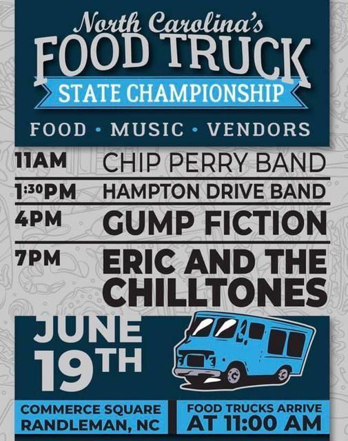 Food Truck State Championship, Commerce Square Park Randleman Nc, 19